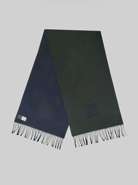 GIVENCHY 4G Reversible Virgin Wool Scarf NWOT